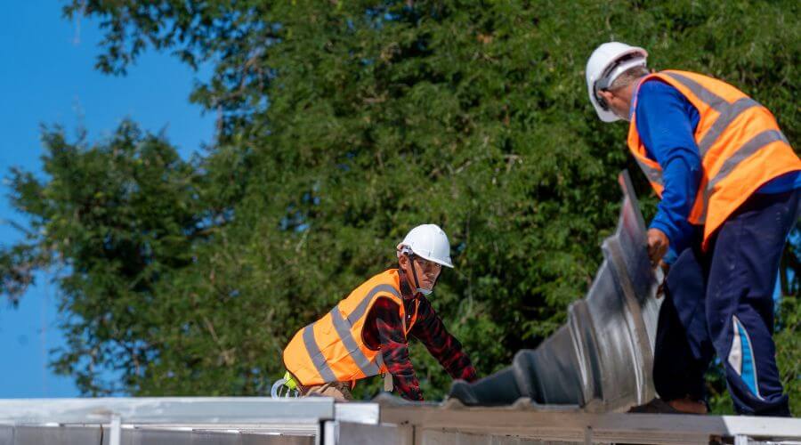 Professional metal roof installation in Handley, WV